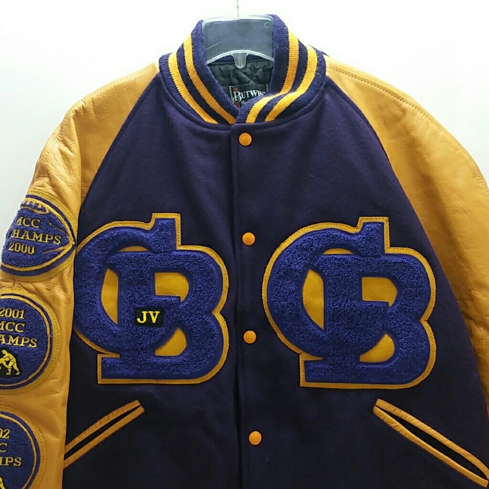 VINTAGE BUTWIN MCC LETTERMAN JACKET